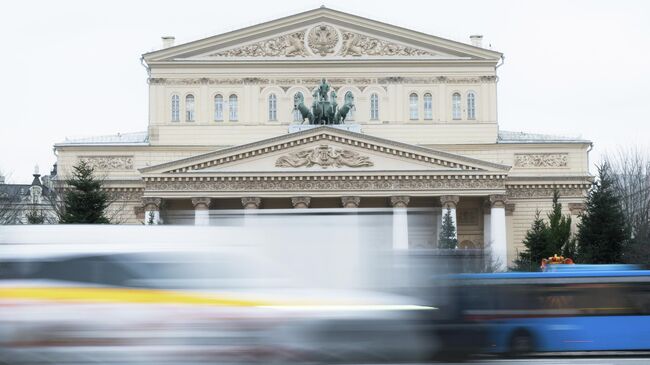Здание Большого театра в Москве. 3 декабря 2025
