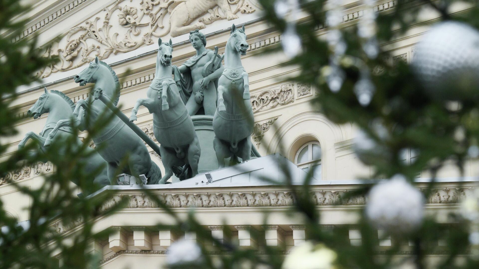 Здание Большого театра в Москве - РИА Новости, 1920, 05.12.2025