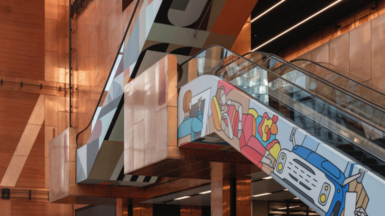 Атриум музея ЗИЛАРТ Атриум музея ЗИЛАРТ