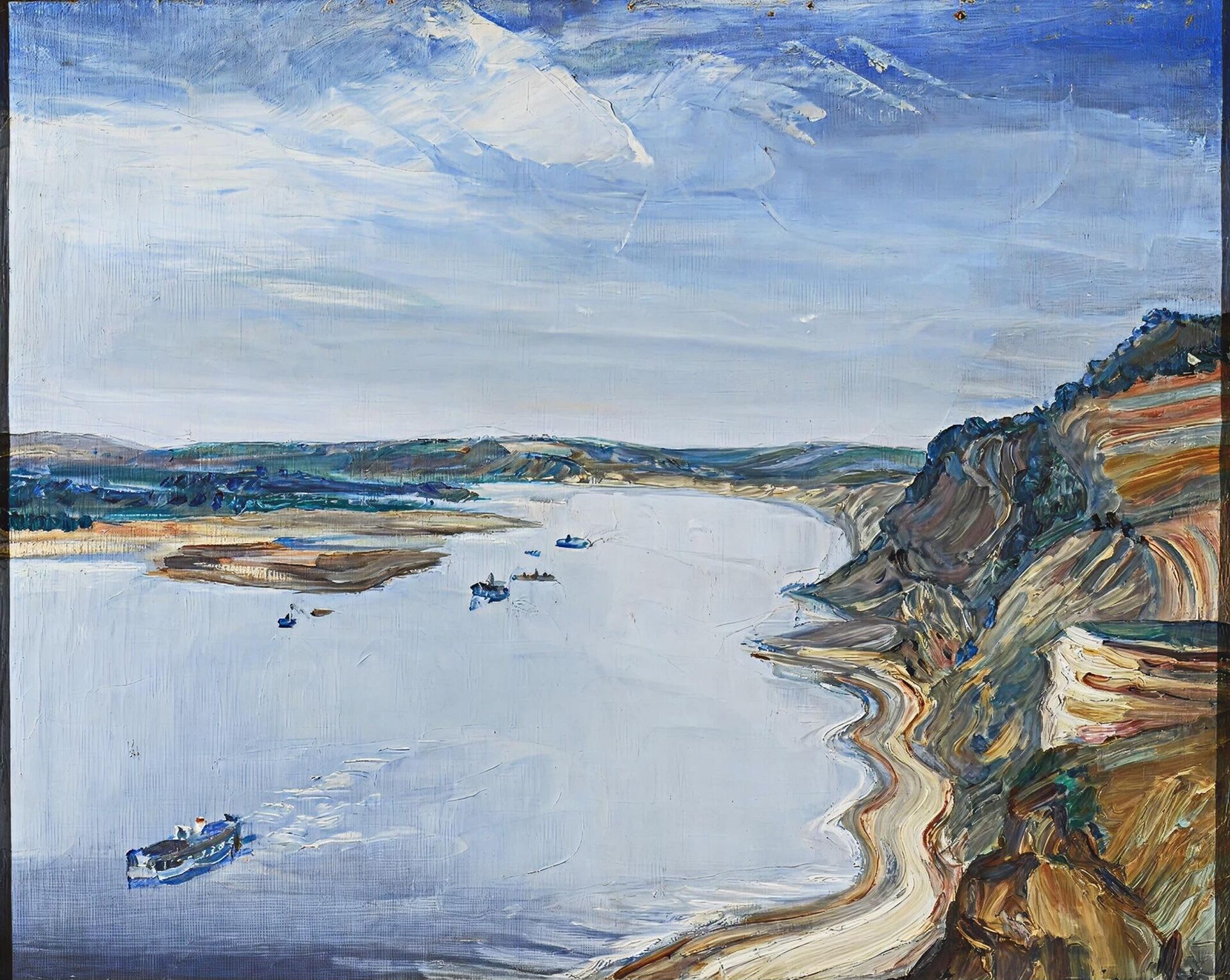 Столбичи, художник Евгений Егоров Столбичи, художник Евгений Егоров - РИА Новости, 1920, 06.12.2025