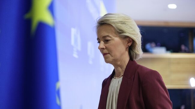 Председатель Европейской комиссии Урсула фон дер Ляйен Председатель Европейской комиссии Урсула фон дер Ляйен