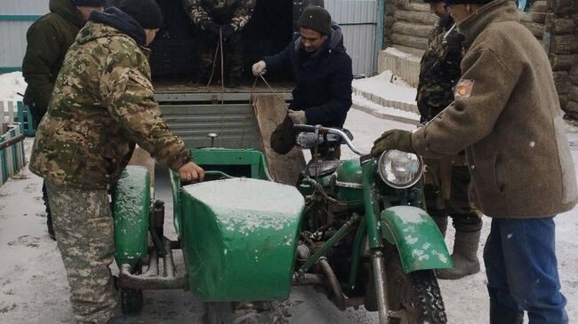 Мотоциклы, которые передали в зону спецоперации