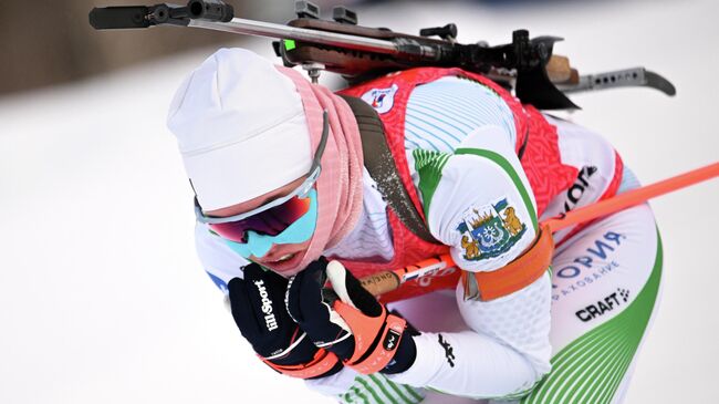 Биатлон. Первый этап Альфа-Банк Кубка России. Женщины. Спринт 