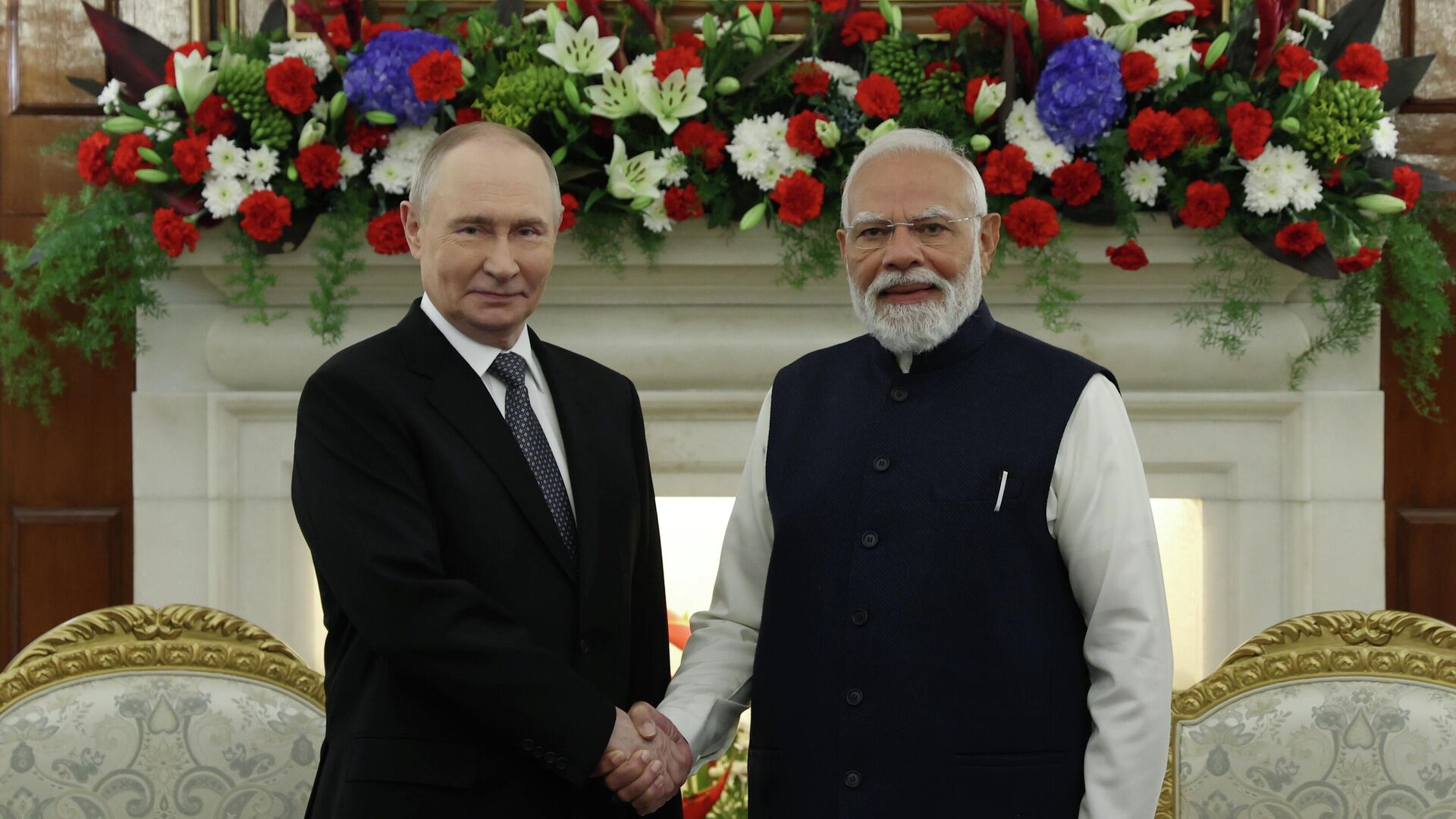 Путин и Моди приняли совместное заявление по итогам переговоров в Нью-Дели