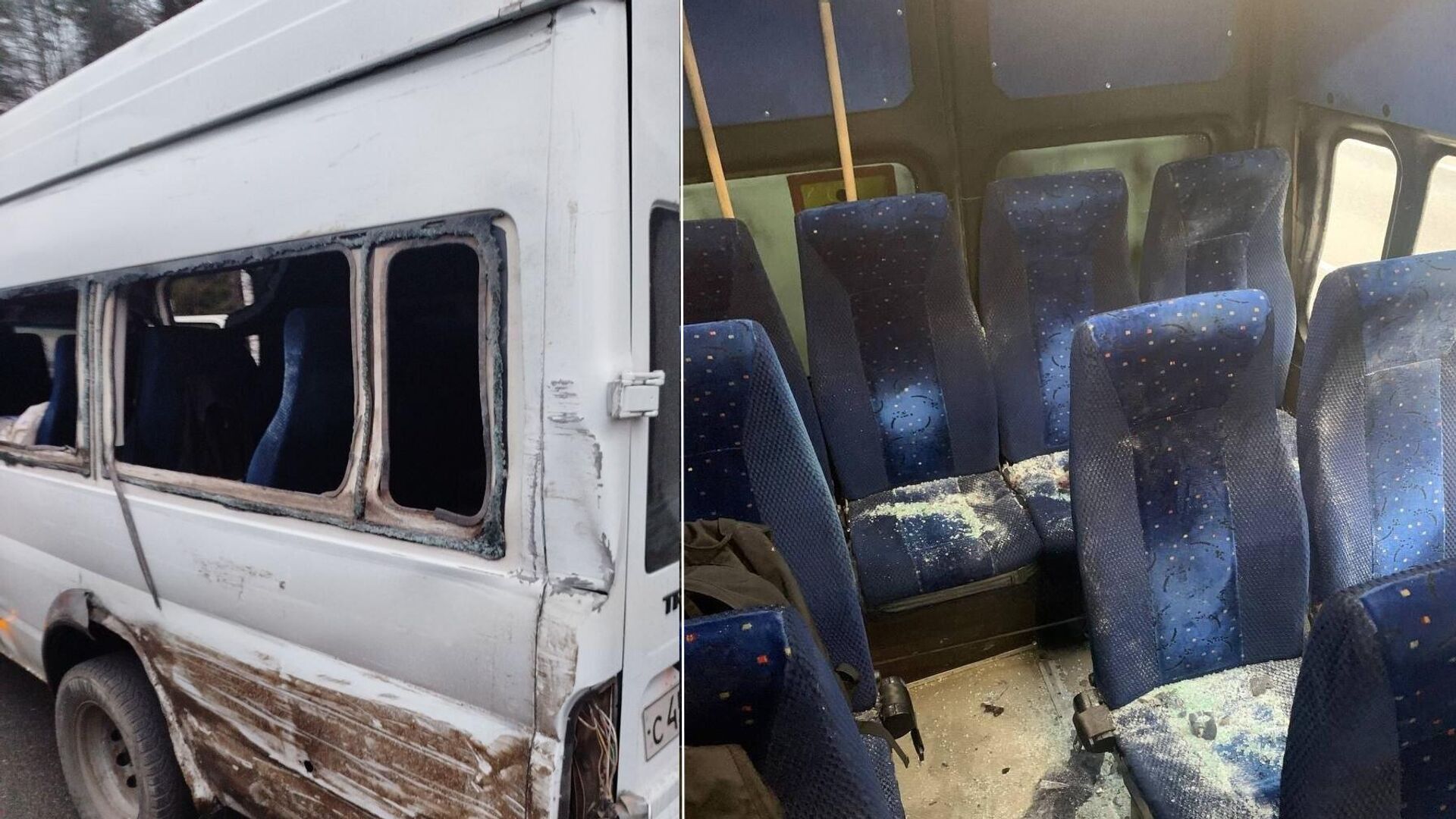 Последствия ДТП с грузовиком и автобусом в Кировской области - РИА Новости, 1920, 05.12.2025