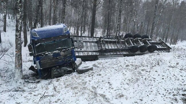 ДТП на территории Мошковского района в Новосибирской области
