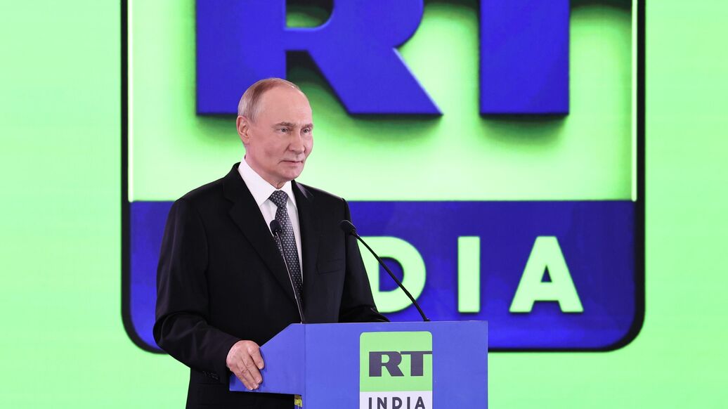 Путин и Симоньян запустили вещание телеканала "RT India"