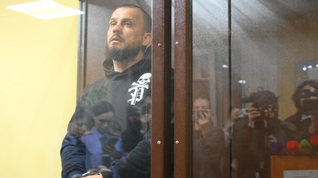 Генеральный директор реабилитационного центра Антонов Pro Максим Антонов во время заседания в Видновском городском суде Московской области