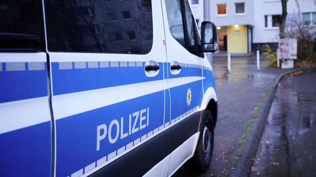 Автомобиль полиции в Берлине