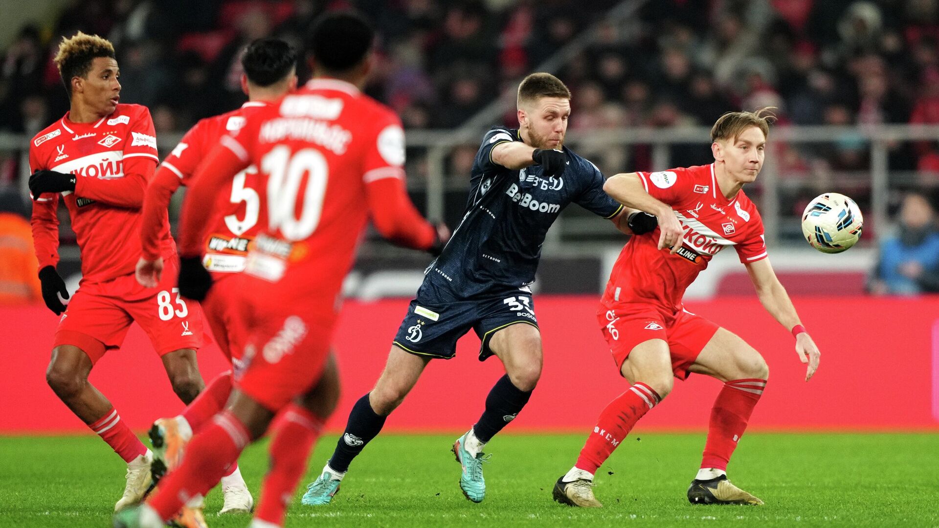 Футбол. РПЛ. Спартак (Москва) - Динамо (Москва) Футбол. РПЛ. Спартак (Москва) - Динамо (Москва) - РИА Новости, 1920, 06.12.2025