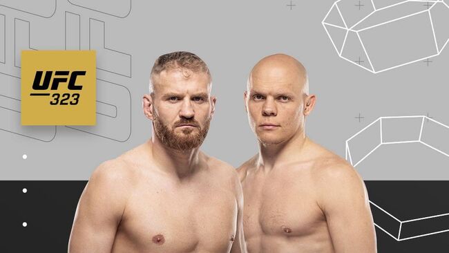 Афиша боя Блаховича против Гуськова на UFC 323