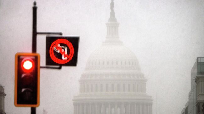 Здание Капитолия в Вашингтоне, США