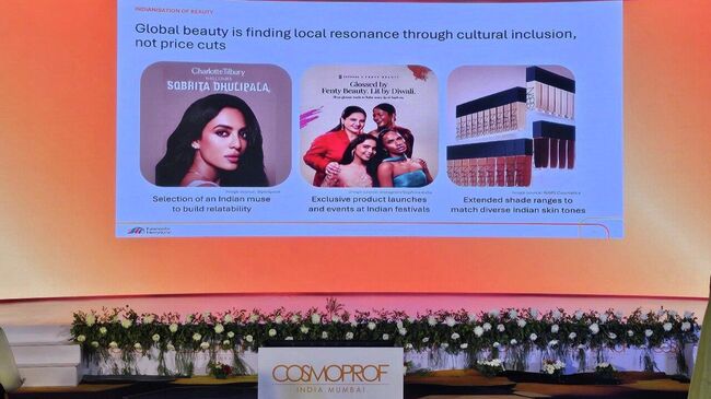 Международная выставка Cosmoprof India