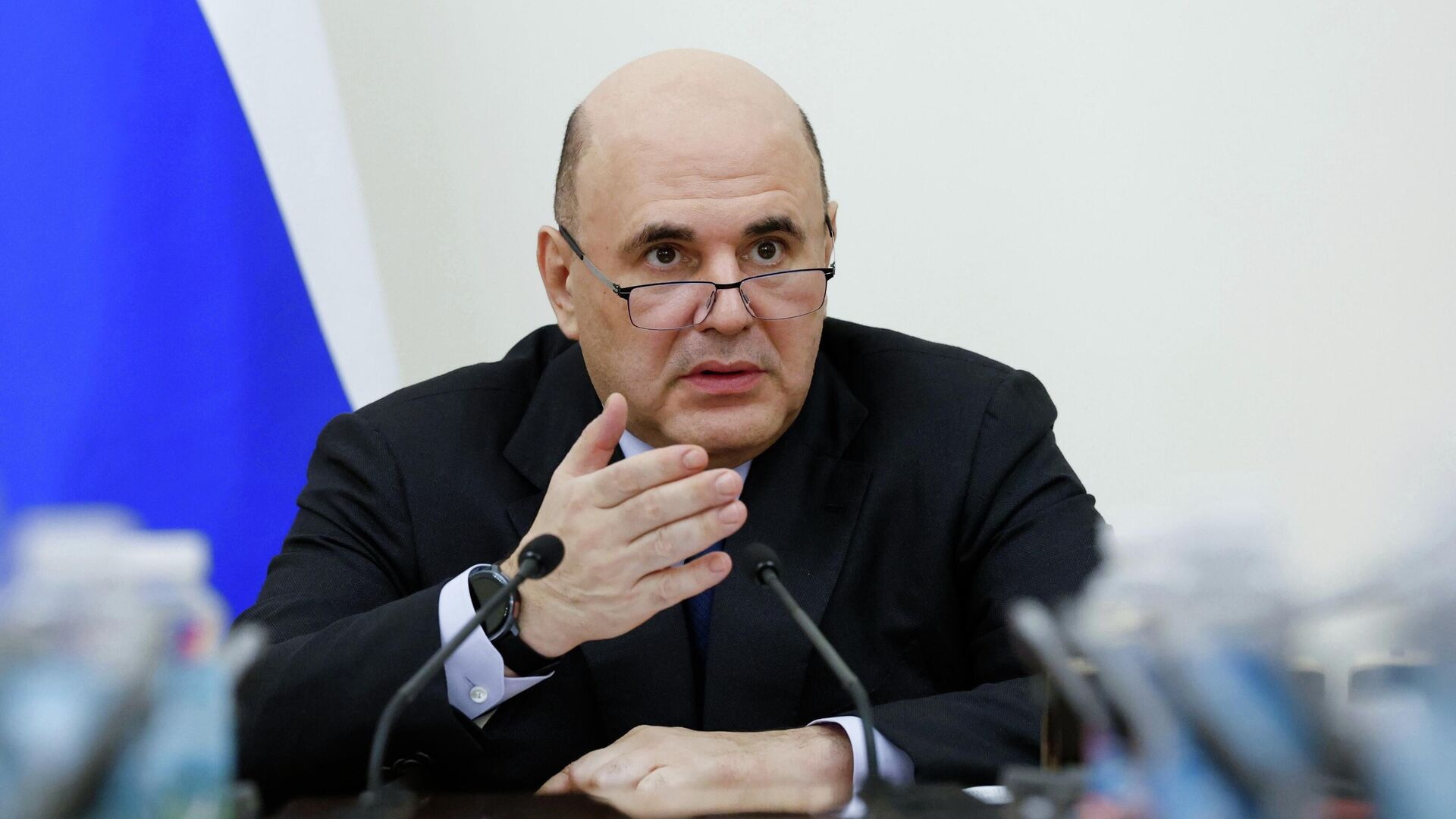 Председатель правительства РФ Михаил Мишустин - РИА Новости, 1920, 15.12.2025