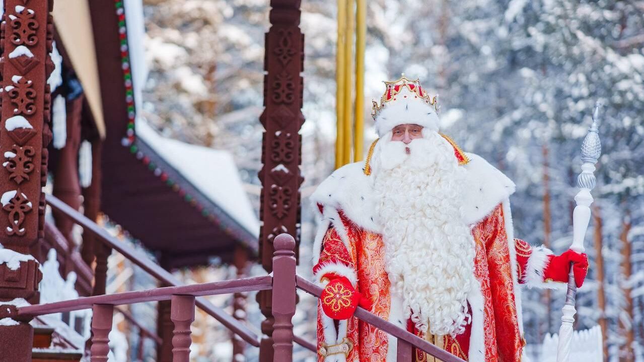 Всероссийский Дед Мороз из Великого Устюга - РИА Новости, 1920, 22.12.2025