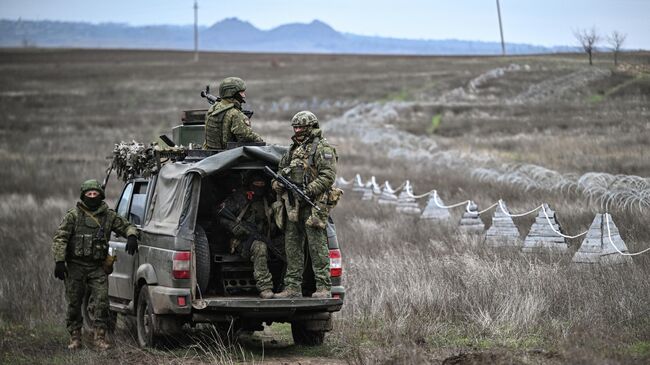 Российские военнослужащие