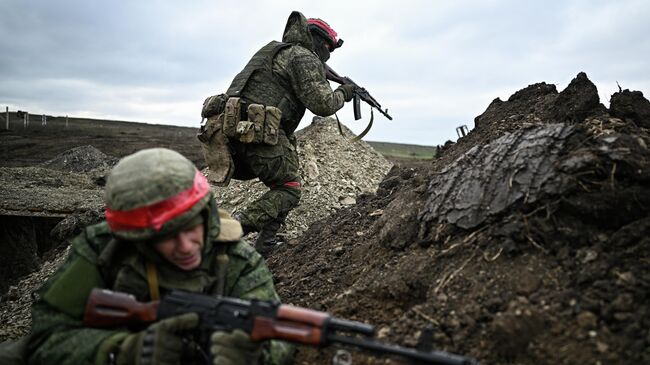 Российские военнослужащие