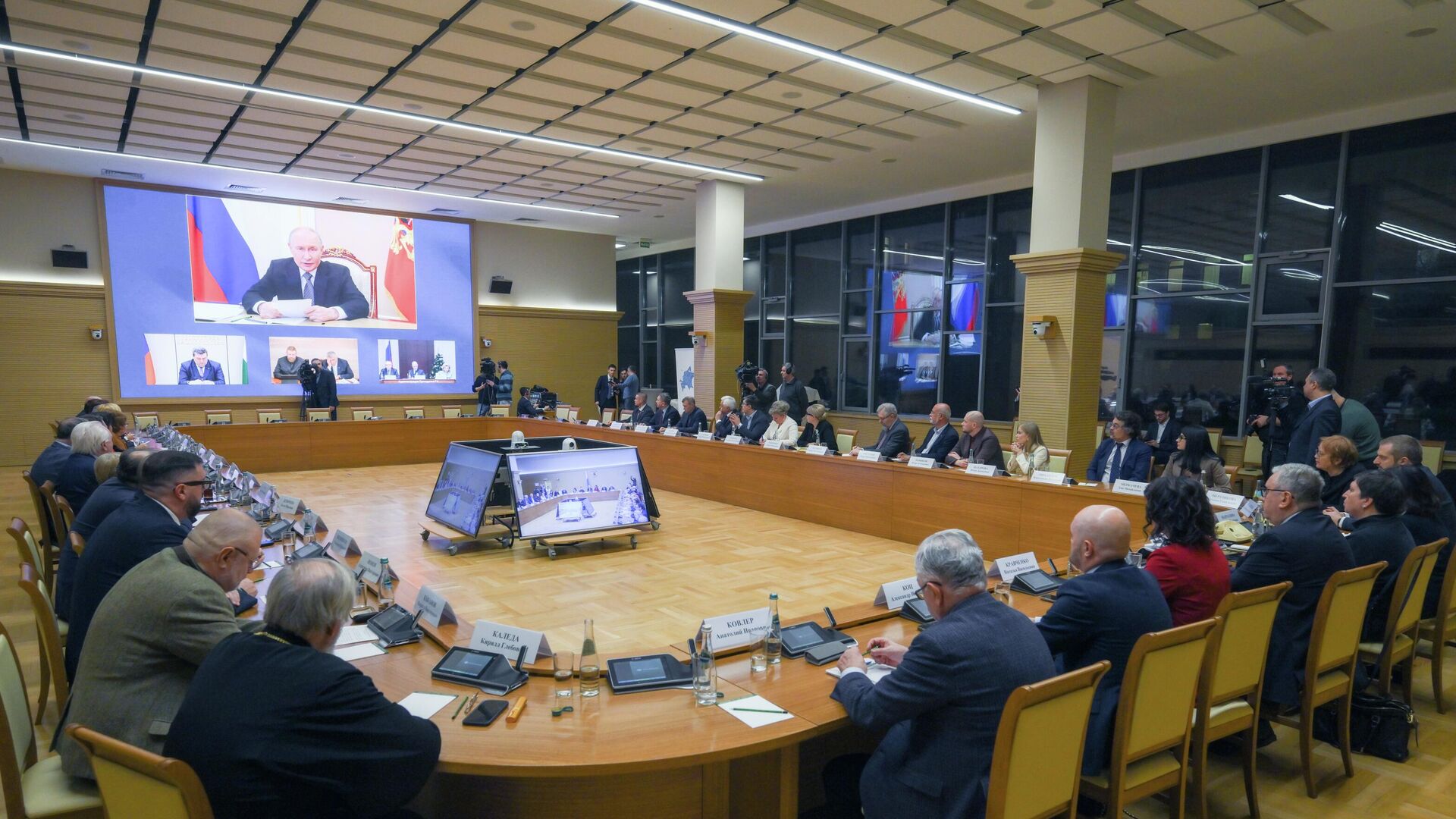 Путин собрал президентский Совет по правам человека на ежегодное заседание