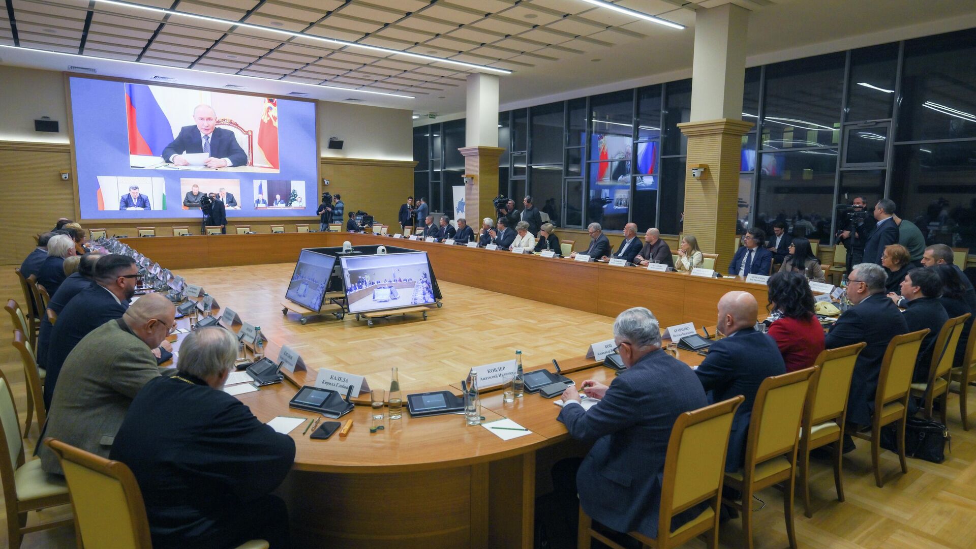 Путин собрал президентский Совет по правам человека на ежегодное заседание