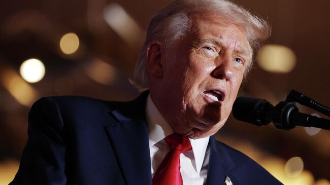 Президент США Дональд Трамп выступает перед сторонниками в штате Пенсильвания. 9 декабря 2025