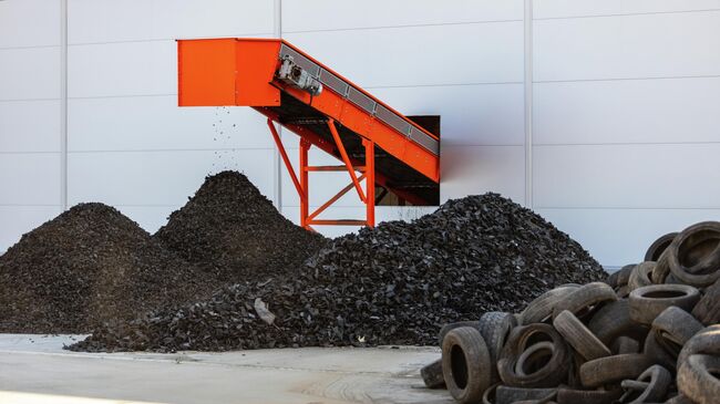 Измельчение шин