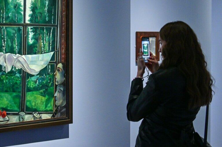 Выставка Марк Шагал. Радость земного притяжения в Государственном музее изобразительных искусств имени А.С. Пушкина в Москве