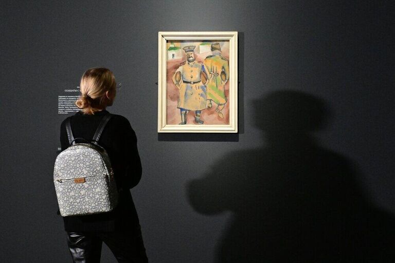 Выставка Марк Шагал. Радость земного притяжения в Государственном музее изобразительных искусств имени А.С. Пушкина в Москве