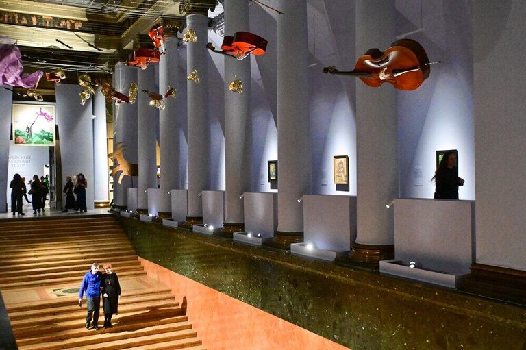 Выставка Марк Шагал. Радость земного притяжения в Государственном музее изобразительных искусств имени А.С. Пушкина в Москве