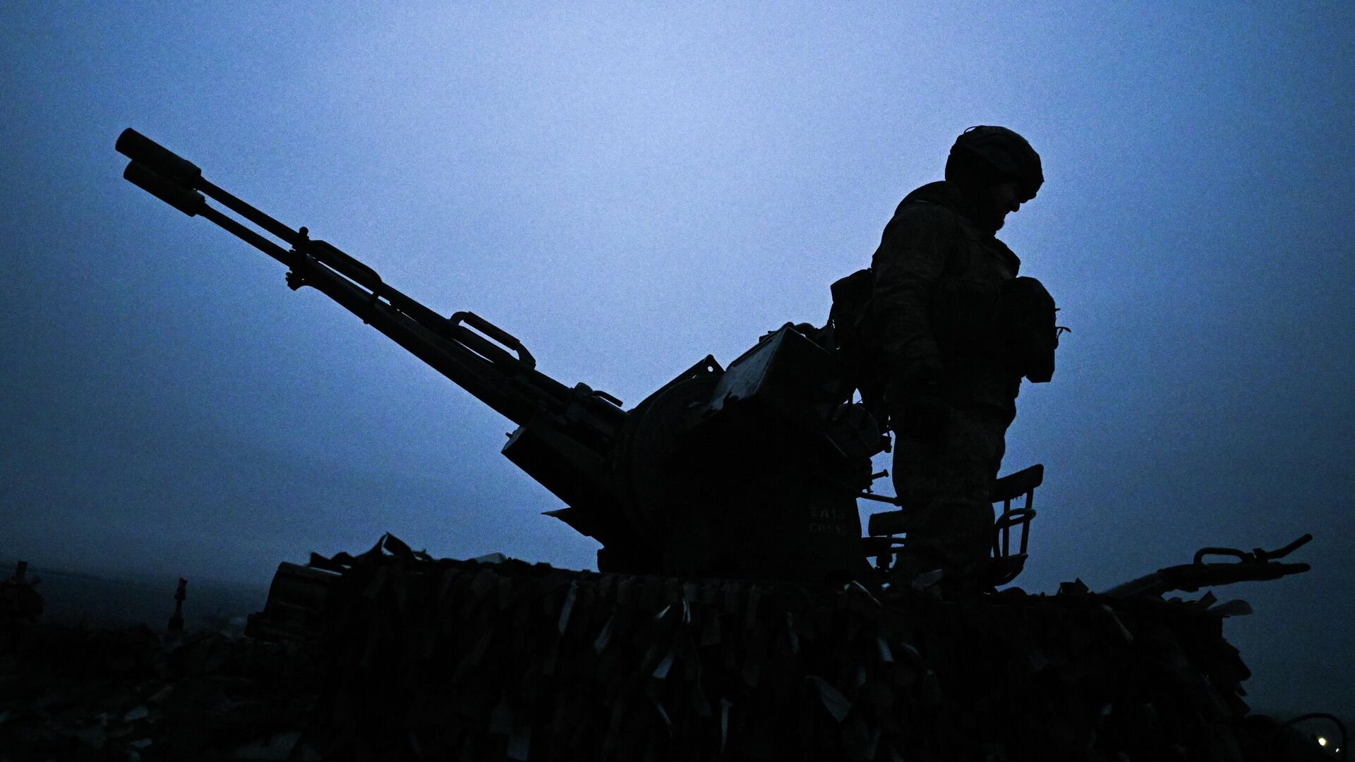 Пункт воздушного наблюдения на Краснолиманском направлении СВО - РИА Новости, 1920, 23.12.2025