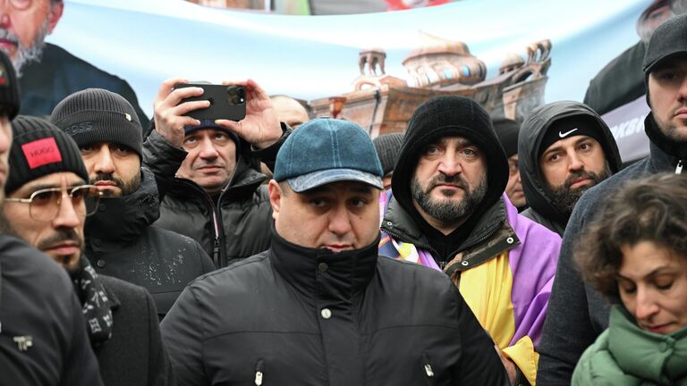 Митинг у здания посольства Республики Армения в Москве