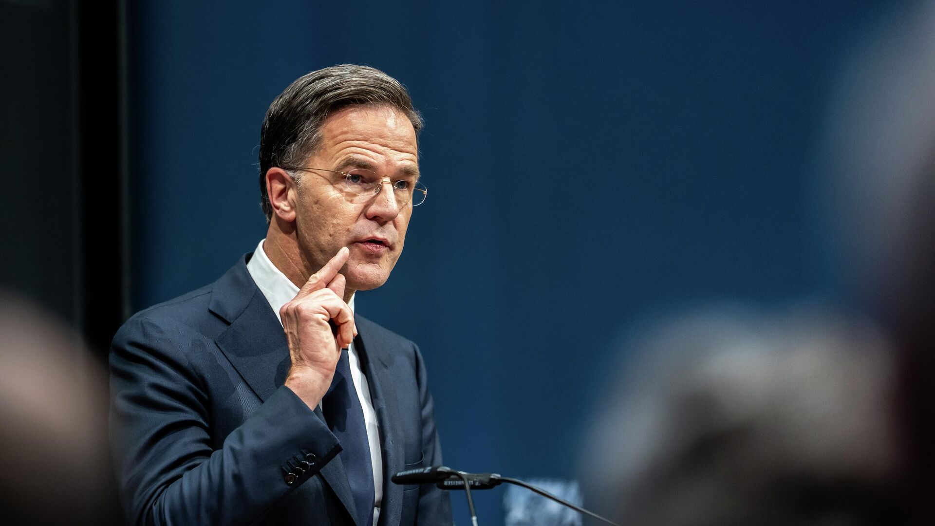 Генеральный секретарь НАТО Марк Рютте во время выступления в Берлине. 11 декабря 2025 Генеральный секретарь НАТО Марк Рютте во время выступления в Берлине. 11 декабря 2025 - РИА Новости, 1920, 11.12.2025