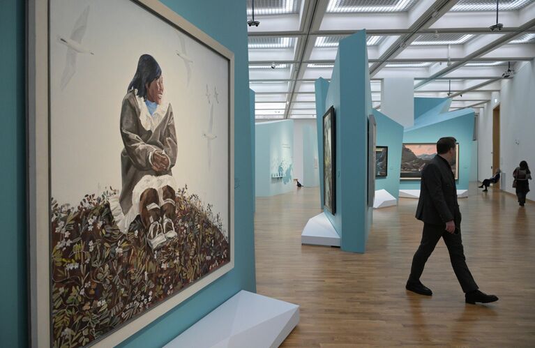 Выставка Арктика. Полюс цвета в Третьяковской галерее Выставка Арктика. Полюс цвета в Третьяковской галерее