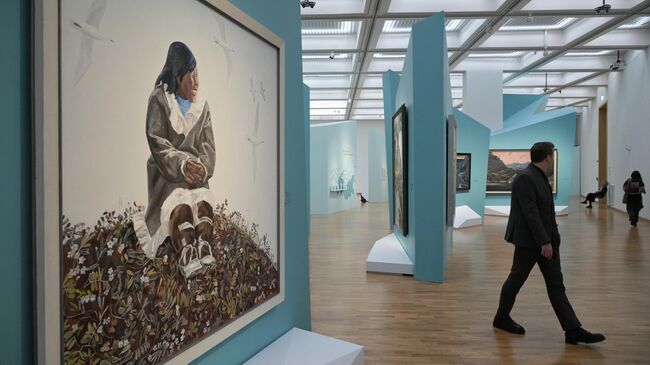 Выставка Арктика. Полюс цвета в Третьяковской галерее