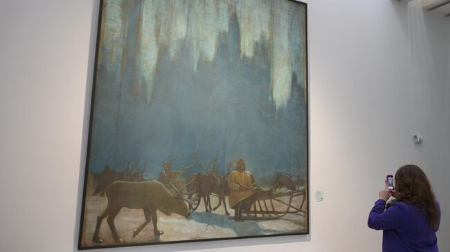 Выставка Арктика. Полюс цвета в Третьяковской галерее