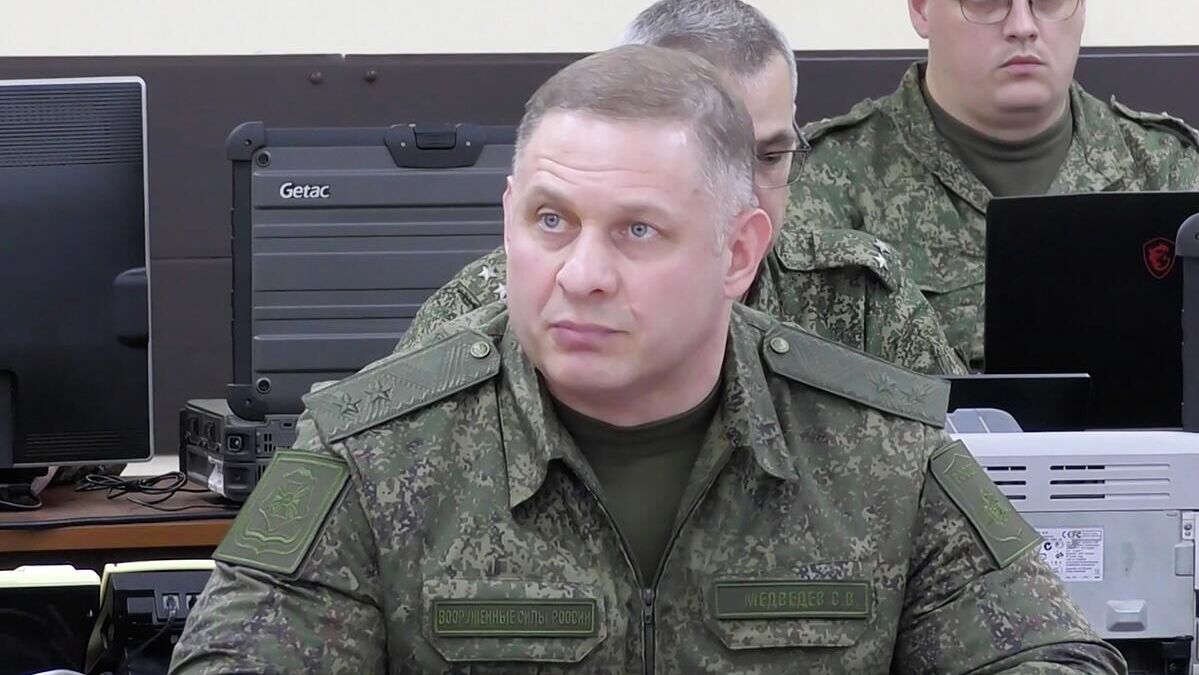 Командующий Южной группировкой войск Сергей Медведев - РИА Новости, 1920, 11.12.2025