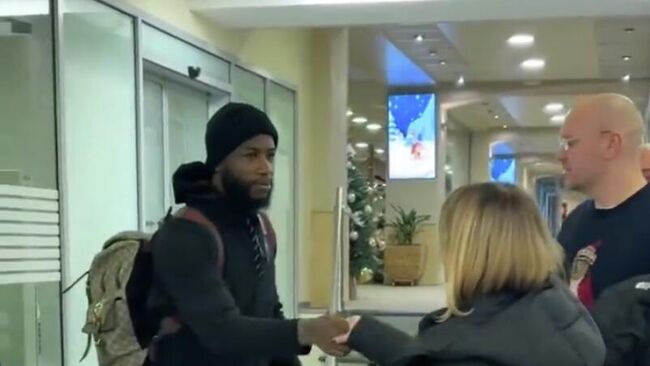 Американский рэпер Gucci Mane прилетел в Москву