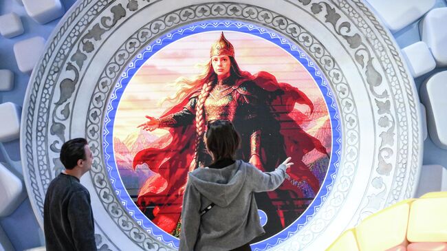 Открытие выставки-путешествия Книга сказок Открытие выставки-путешествия Книга сказок