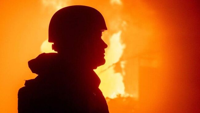 Украинский пожарный