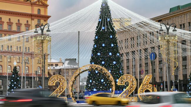 Лубянская площадь в Москве