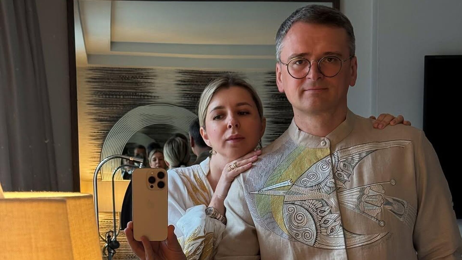 Дмитрий Кулеба и Светлана Павелецкая Дмитрий Кулеба и Светлана Павелецкая - РИА Новости, 1920, 14.12.2025