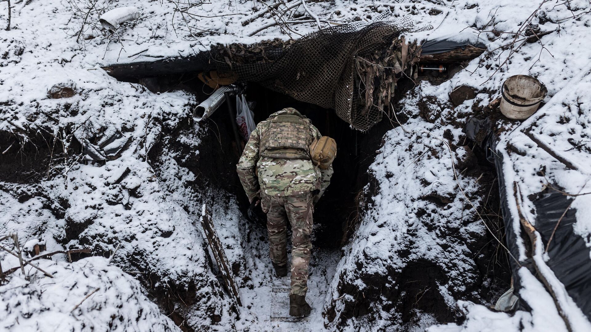 Украинский военный - РИА Новости, 1920, 15.12.2025