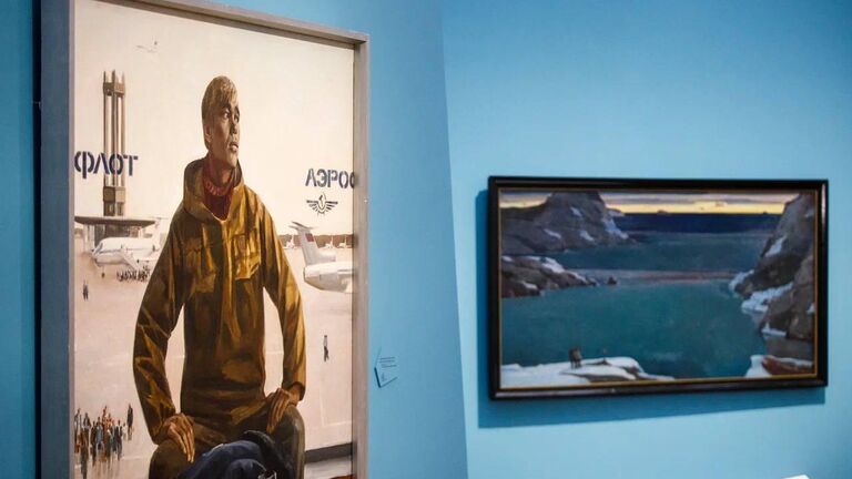 Выставка Арктика. Полюс цвета