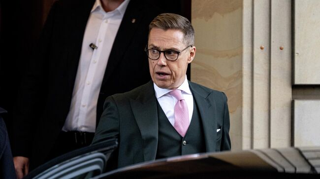 Президент Финляндии Александр Стубб в Берлине. 15 декабря 2025