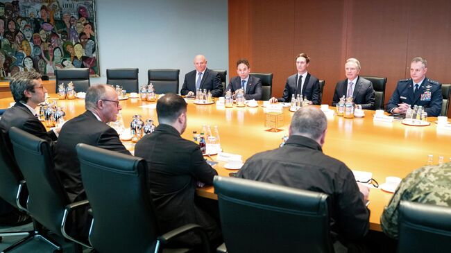 Переговоры по украинскому урегулированию при участии Стива Уиткоффа, Джареда Кушнера и Владимира Зеленского в Берлине