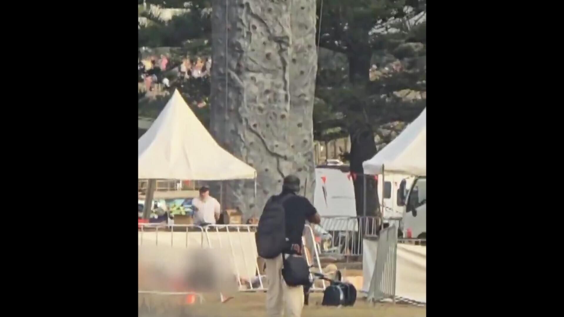 Уроженец СССР отвлекает стреляющих террористов в Сиднее - РИА Новости, 1920, 15.12.2025