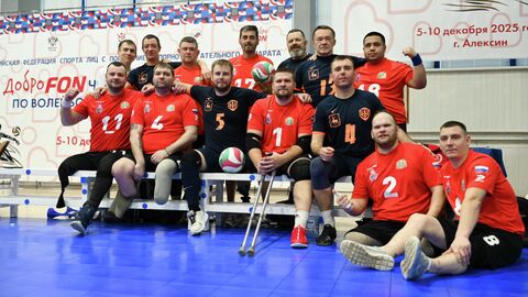 Команда Санкт-Петербурга стала чемпионом России по волейболу сидя