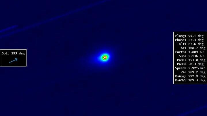 Снимок космического объекта 3I/ATLAS Снимок космического объекта 3I/ATLAS - РИА Новости, 1920, 15.12.2025