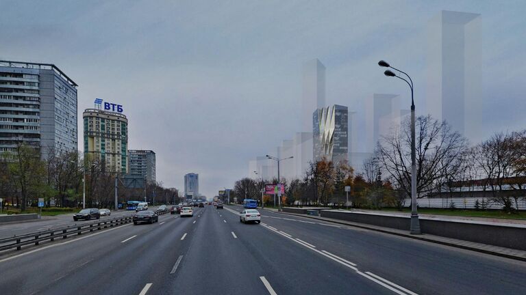 Проект бизнес-центра в районе Левобережный