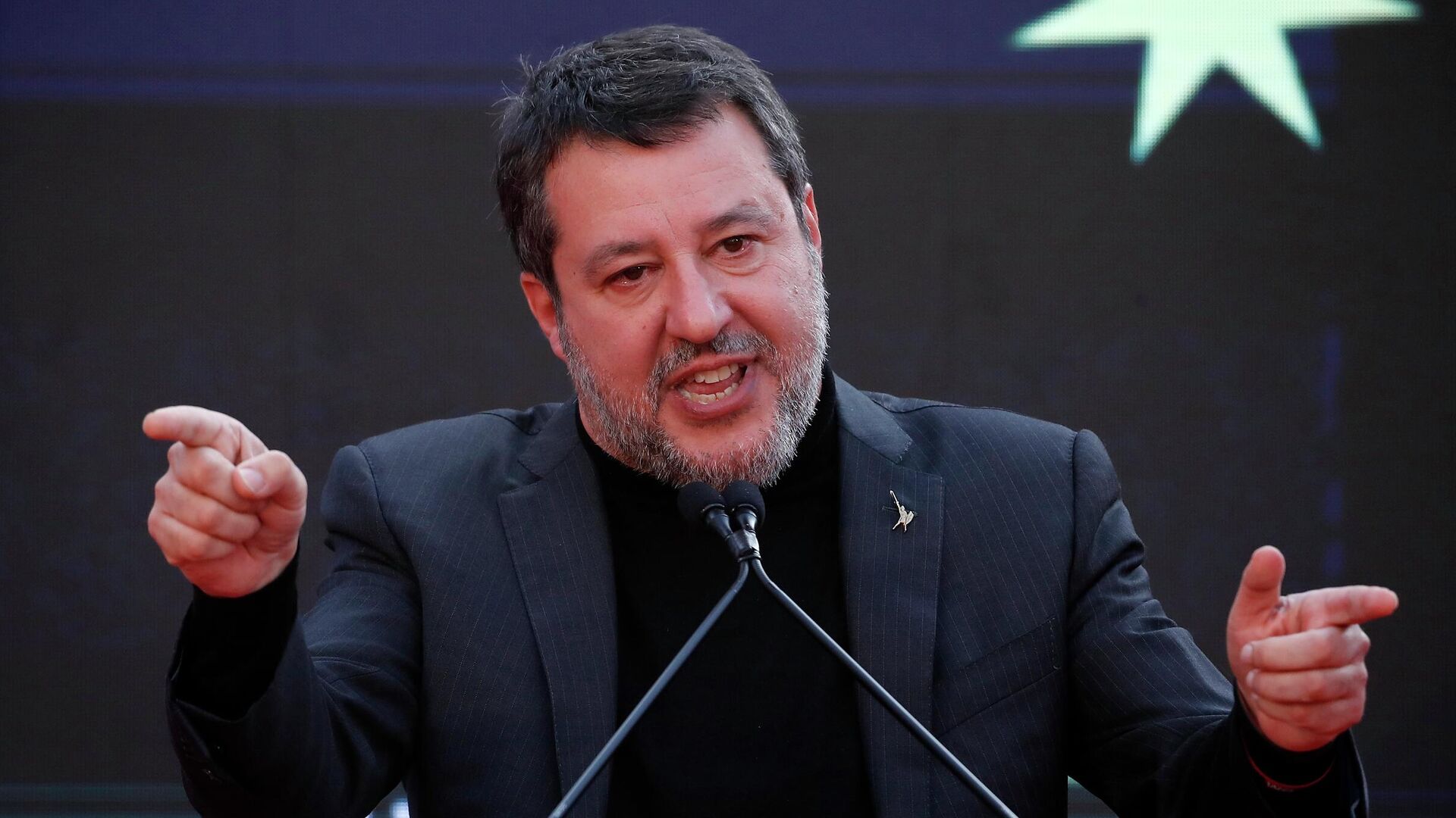 Вице-премьер Италии Маттео Сальвини - РИА Новости, 1920, 16.12.2025