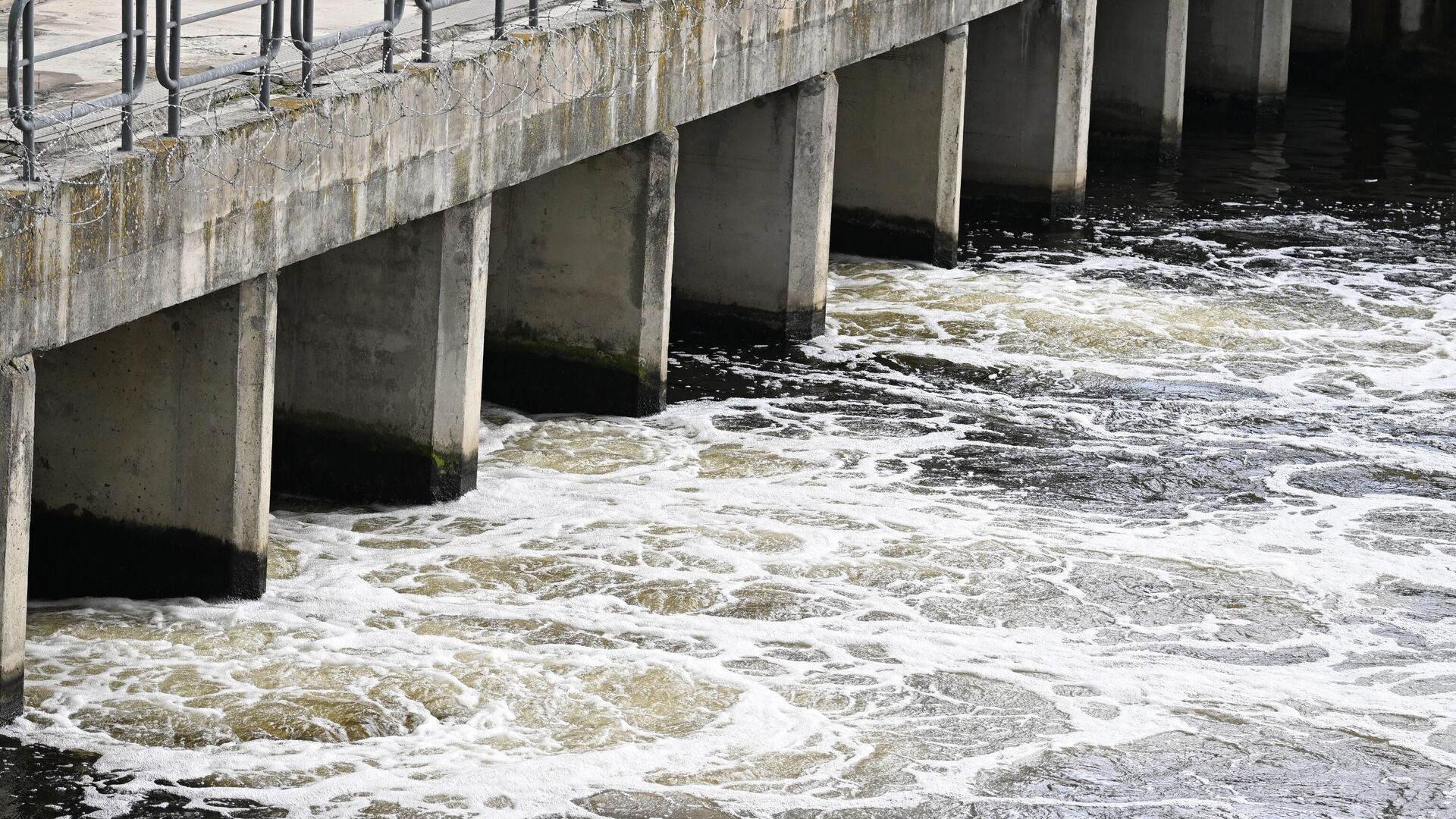 Курьяновские очистные сооружения на юго-востоке Москвы - РИА Новости, 1920, 18.12.2025
